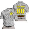 LIMITED EDITION PRODUCTS - US ARMY V1 - ROCKSTAR ENERGY RACING V1 - CUSTOM NAME - POLO SHIRT