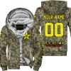 LIMITED EDITION PRODUCTS - US ARMY V3 - ROCKSTAR ENERGY RACING V1 - CUSTOM NAME - FLEECE ZIP HOODIE