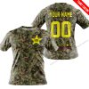 LIMITED EDITION PRODUCTS - US ARMY V3 - ROCKSTAR ENERGY RACING V1 - CUSTOM NAME - T-SHIRT