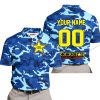 LIMITED EDITION PRODUCTS - US NAVY V1 - ROCKSTAR ENERGY RACING V1 - CUSTOM NAME - POLO SHIRT