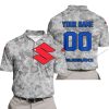 LIMITED EDITION PRODUCTS - US ARMY V1 - SUZUKI RACING V1 - CUSTOM NAME - POLO SHIRT