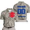 LIMITED EDITION PRODUCTS - US ARMY V2 - SUZUKI RACING V1 - CUSTOM NAME - POLO SHIRT