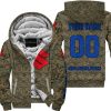 LIMITED EDITION PRODUCTS - US MARINE V1 - SUZUKI RACING V1 - CUSTOM NAME - FLEECE ZIP HOODIE