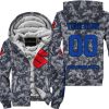 LIMITED EDITION PRODUCTS - US NAVY - SUZUKI RACING V1 - CUSTOM NAME - FLEECE ZIP HOODIE
