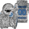 LIMITED EDITION PRODUCTS - US ARMY V1 - YAMAHA BLUE RACING V1 - CUSTOM NAME - FLEECE ZIP HOODIE