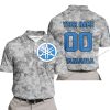 LIMITED EDITION PRODUCTS - US ARMY V1 - YAMAHA BLUE RACING V1 - CUSTOM NAME - POLO SHIRT