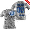 LIMITED EDITION PRODUCTS - US ARMY V1 - YAMAHA BLUE RACING V1 - CUSTOM NAME - T-SHIRT