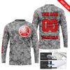LIMITED EDITION PRODUCTS - US ARMY V1 - YAMAHA RED RACING V1 - CUSTOM NAME - JERSEY