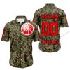 LIMITED EDITION PRODUCTS - US ARMY V3 - YAMAHA RED RACING V1 - CUSTOM NAME - BUTTON SHIRT