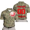 LIMITED EDITION PRODUCTS - US ARMY V3 - YAMAHA RED RACING V1 - CUSTOM NAME - POLO SHIRT
