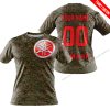 LIMITED EDITION PRODUCTS - US MARINE V1 - YAMAHA RED RACING V1 - CUSTOM NAME - T-SHIRT
