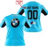 CUSTOM NAME RACING - LIMITED EDITION - BMW - SKY BLUE V2 - T-SHIRT