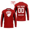 CUSTOM NAME RACING - LIMITED EDITION - DUCATI - RED V2 - JERSEY