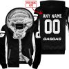 CUSTOM NAME RACING - LIMITED EDITION - GAS GAS - WHITE - FLEECE ZIP HOODIE