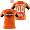 CUSTOM NAME RACING - LIMITED EDITION - HARLEY DAVIDSON - ORANGE V2 - T-SHIRT