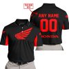 CUSTOM NAME RACING - LIMITED EDITION - HONDA - RED - POLO SHIRT