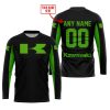 CUSTOM NAME RACING - LIMITED EDITION - KAWASAKI - GREEN - JERSEY