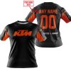 CUSTOM NAME RACING - LIMITED EDITION - KTM - ORANGE - T-SHIRT