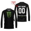 CUSTOM NAME RACING - LIMITED EDITION - MONSTER - WHITE - JERSEY
