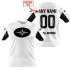 CUSTOM NAME RACING - LIMITED EDITION - POLARIS - WHITE V2 - T-SHIRT