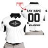 CUSTOM NAME RACING - LIMITED EDITION - POLARIS - WHITE V2 - POLO SHIRT