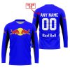 CUSTOM NAME RACING - LIMITED EDITION - REDBULL - BLUE - JERSEY