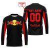 CUSTOM NAME RACING - LIMITED EDITION - REDBULL - RED - JERSEY