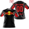 CUSTOM NAME RACING - LIMITED EDITION - REDBULL - RED - T-SHIRT
