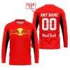 CUSTOM NAME RACING - LIMITED EDITION - REDBULL - RED V2 - JERSEY