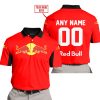 CUSTOM NAME RACING - LIMITED EDITION - REDBULL - RED V2 - POLO SHIRT