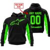 CUSTOM NAME RACING - LIMITED EDITION - ALPINESTARS - GREEN
