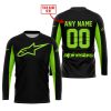 CUSTOM NAME RACING - LIMITED EDITION - ALPINESTARS - GREEN 1 - JERSEY