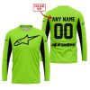 CUSTOM NAME RACING - LIMITED EDITION - ALPINESTARS - GREEN 1 V2 - JERSEY