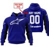 CUSTOM NAME RACING - LIMITED EDITION - ALPINESTARS - NAVY V2