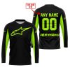 CUSTOM NAME RACING - LIMITED EDITION - ALPINESTARS - NEON - JERSEY