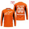 CUSTOM NAME RACING - LIMITED EDITION - ALPINESTARS - ORANGE V2 - JERSEY