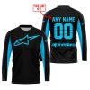 CUSTOM NAME RACING - LIMITED EDITION - ALPINESTARS - SKY BLUE - JERSEY