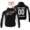 CUSTOM NAME RACING - LIMITED EDITION - ALPINESTARS - WHITE