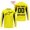 CUSTOM NAME RACING - LIMITED EDITION - ALPINESTARS - YELOW V2 - JERSEY