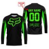 CUSTOM NAME RACING - LIMITED EDITION - FOX RACING - GREEN - JERSEY