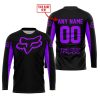 CUSTOM NAME RACING - LIMITED EDITION - FOX RACING - PURPLE - JERSEY