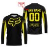 CUSTOM NAME RACING - LIMITED EDITION - FOX RACING - YELLOW - JERSEY