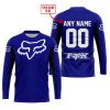 CUSTOM NAME RACING - LIMITED EDITION - FOX RACING V2 - NAVY - JERSEY