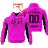 CUSTOM NAME RACING - LIMITED EDITION - FOX RACING V2 - PINK