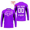 CUSTOM NAME RACING - LIMITED EDITION - FOX RACING V2 - PURPLE - JERSEY