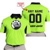 CUSTOM NAME RACING - LIMITED EDITION - CAN AM - GREEN 1 V2 - POLO SHIRT
