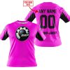 CUSTOM NAME RACING - LIMITED EDITION - CAN AM - PINK V2 - T-SHIRT