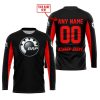 CUSTOM NAME RACING - LIMITED EDITION - CAN AM - RED - JERSEY