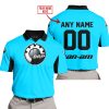 CUSTOM NAME RACING - LIMITED EDITION - CAN AM - SKY BLUE V2 - POLO SHIRT