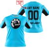 CUSTOM NAME RACING - LIMITED EDITION - CAN AM - SKY BLUE V2 - T-SHIRT